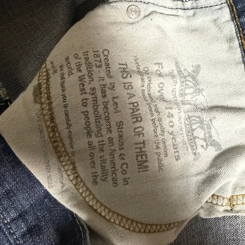 [BUNJANG] Levis 569 Blank Tab Jeans / [38x32] 00s Levis 569 블랭크탭