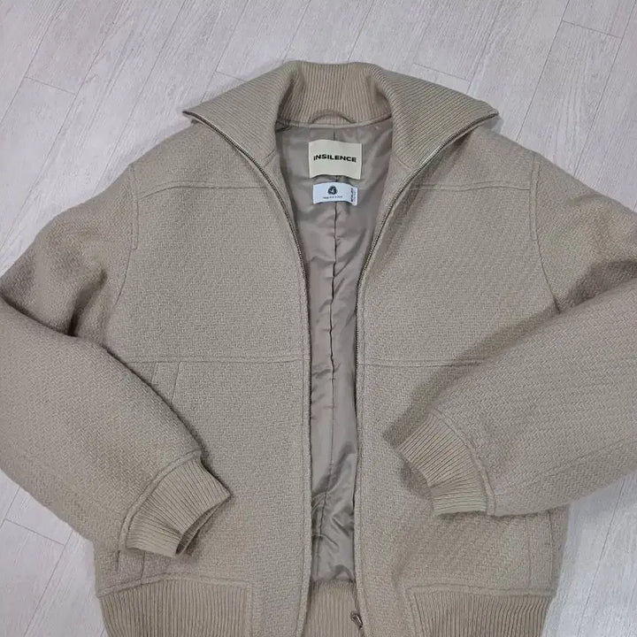 [BUNJANG] In Silence Heavy Wool Bomber Jacket - Size S / 인사일런스 헤비 울 봄버 자켓 S사이즈