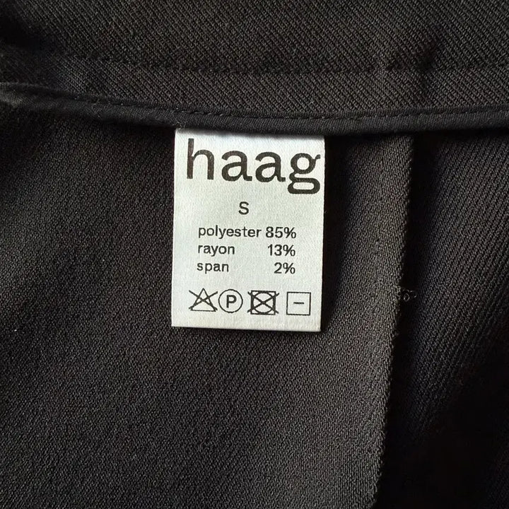 [BUNJANG] Haag Black Wrap Skirt S / 헤이그 Haag 블랙 랩 스커트 S
