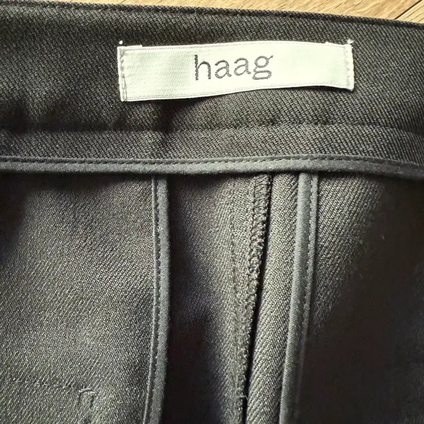 [BUNJANG] Haag Black Wrap Skirt S / 헤이그 Haag 블랙 랩 스커트 S