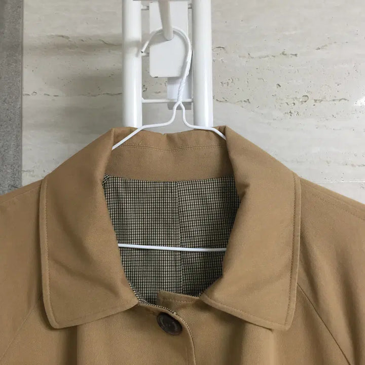 [BUNJANG] Studio Tomboy Reversible Trench Coat - Beige / 스튜디오톰보이 리버시블 트렌치코트 free