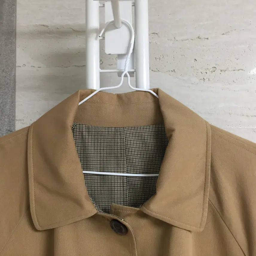 [BUNJANG] Studio Tomboy Reversible Trench Coat - Beige / 스튜디오톰보이 리버시블 트렌치코트 free