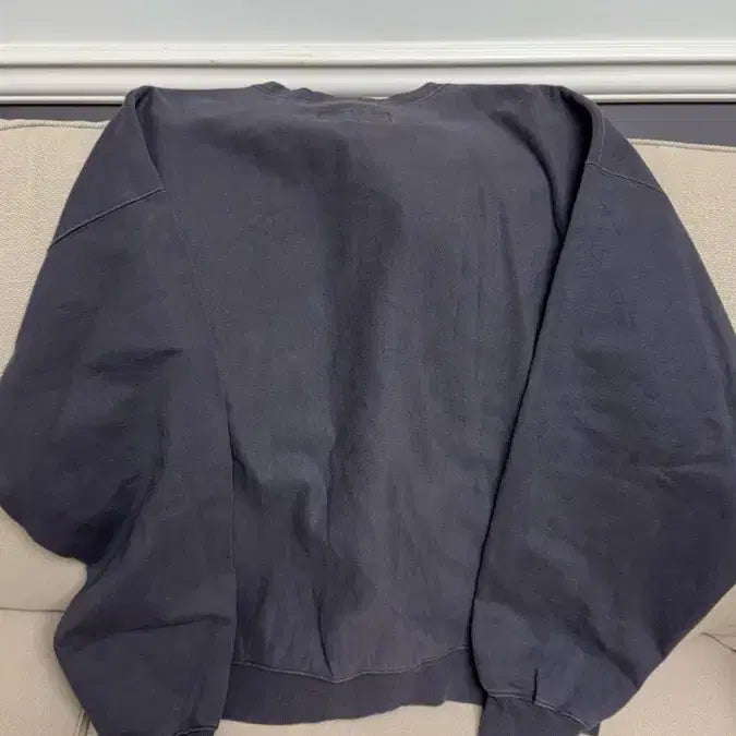 [BUNJANG] Brown Yard Pigment Charcoal Sweatshirt / 브라운야드 맨투맨 피그먼트 차콜