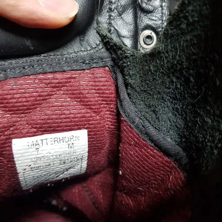 [BUNJANG] Materhorn Gore-Tex Winter Boots / 마테호른 고어텍스 동계용 방한화 7M 판매