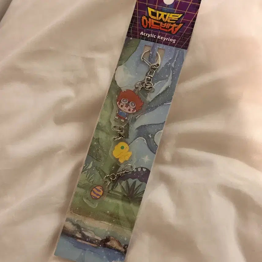 [BUNJANG] Digimon Adventure Acrylic Dangling Keyring / 디지몬 어드벤처 아크릴 데롱 키링