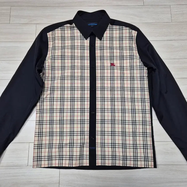 [BUNJANG] Burberry Blue Label Nova Check Shirt L (100) / 버버리 블루라벨 카메 노바체크 셔츠 L(100)