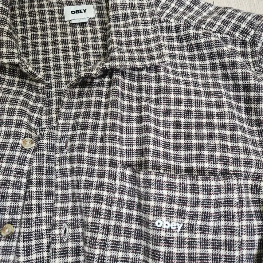[BUNJANG] Obey Knit Shirt L / 오베이 니트 셔츠 L 100-105