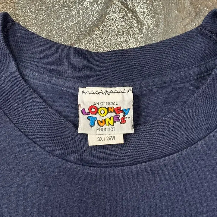 [BUNJANG] Looney Tunes Tweety T-shirt 3XL / 90s 50/50 made in USA 루니툰 트위티 반팔티 3XL