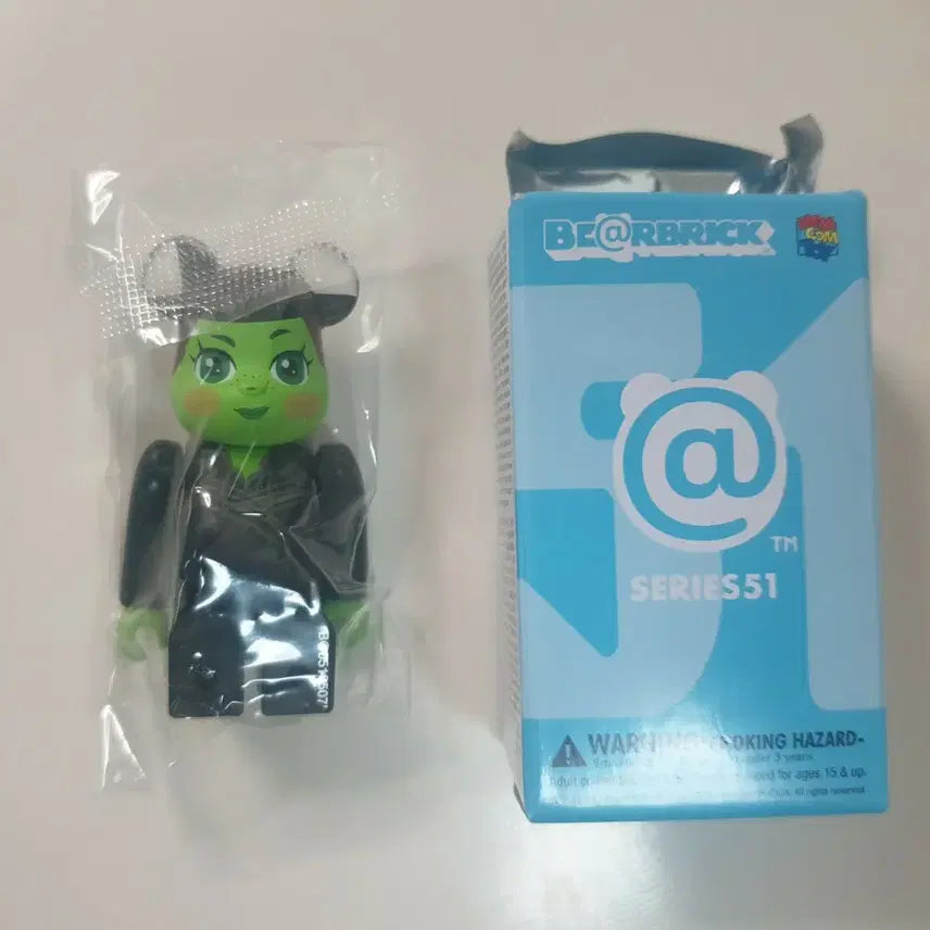 [BUNJANG] BEARBRICK 51 Wicked Elphaba / 베어브릭 51탄 큐트 위키드 엘파바