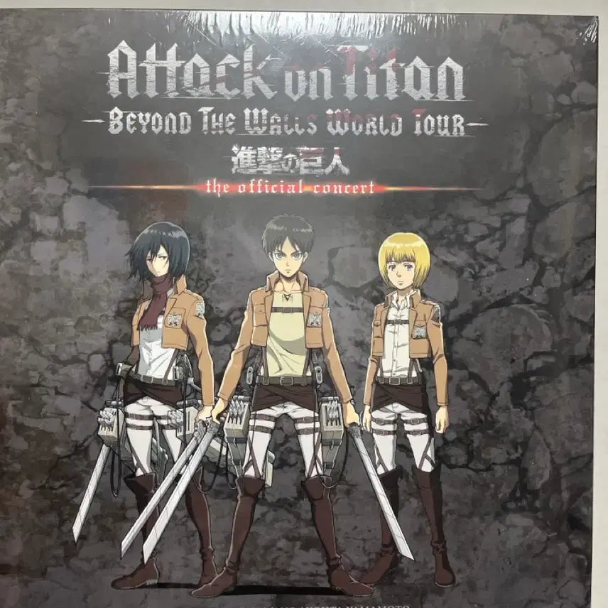 [BUNJANG] Attack on Titan 12-inch Vinyl LP Box Set / 진격의거인 12인치 바이닐 LP박스