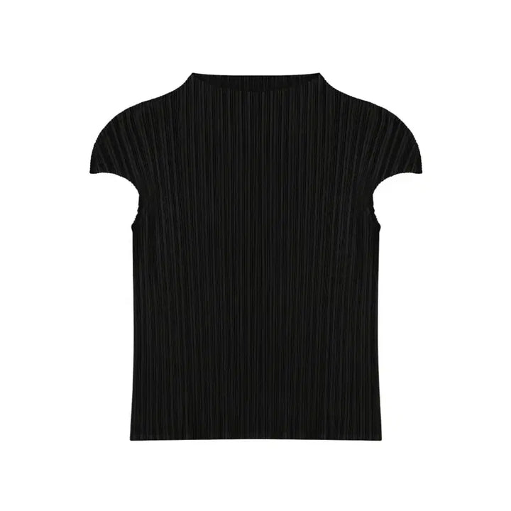 [BUNJANG] OBJEST Pleats Cap Sleeve Top / 오브제스트 플리츠 탑 Pleats Cap Sleeve Top