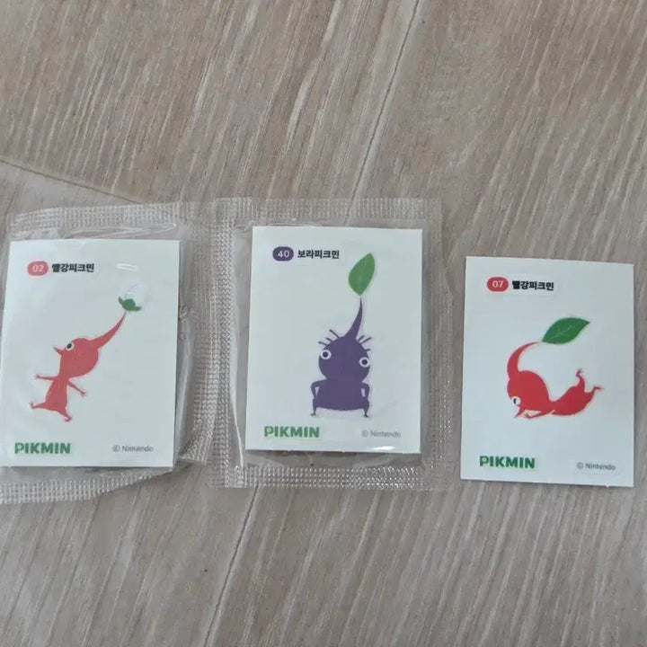 [BUNJANG] Pikmin Sticker Bundle Set / 피크민 띠부씰 일괄