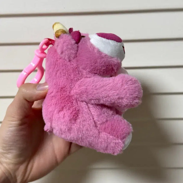 [BUNJANG] Toy Story Lotso Plush Keyring / 토이스토리 랏소 인형 키링