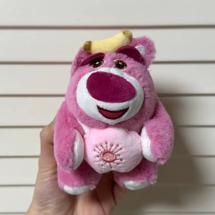 [BUNJANG] Toy Story Lotso Plush Keyring / 토이스토리 랏소 인형 키링