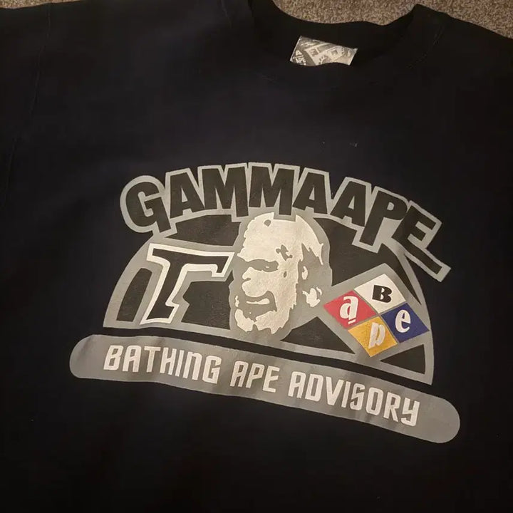 [BUNJANG] Bape Gamma Ape Sweatshirt / 2014 Bape gamma ape sweat L