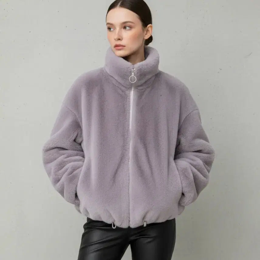 [BUNJANG] Sellys Eco Fur Jacket / [새상품급]*꽃샘추위엔*셀리스Sellys 에코퍼 페이크 퍼 자켓