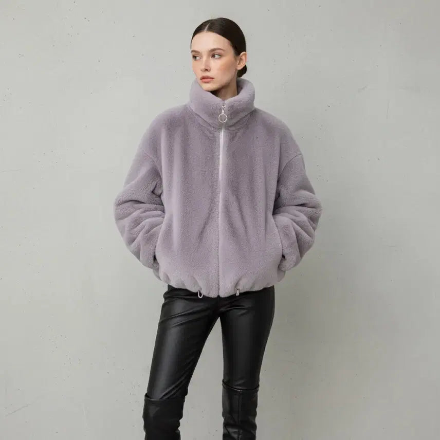 [BUNJANG] Sellys Eco Fur Jacket / [새상품급]*꽃샘추위엔*셀리스Sellys 에코퍼 페이크 퍼 자켓