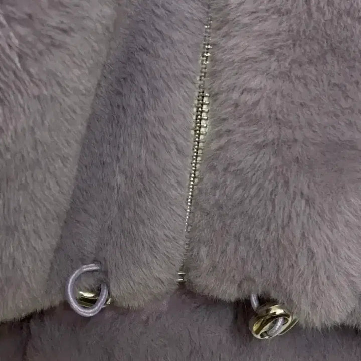 [BUNJANG] Sellys Eco Fur Jacket / [새상품급]*꽃샘추위엔*셀리스Sellys 에코퍼 페이크 퍼 자켓