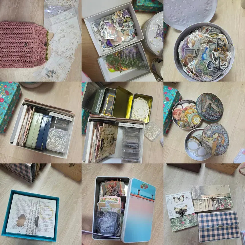 [BUNJANG] Vintage Bundle Set Deco Kit / 빈티지다꾸 일괄판매