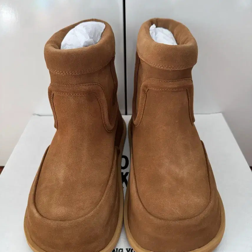 [BUNJANG] NINEPARKING x KINCHI N - ROAD BOOTS Brown / 논파킹X킨치 N - ROAD BOOTS 브라운