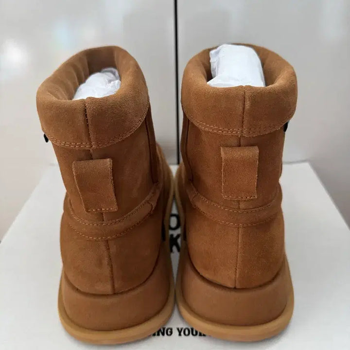 [BUNJANG] NINEPARKING x KINCHI N - ROAD BOOTS Brown / 논파킹X킨치 N - ROAD BOOTS 브라운