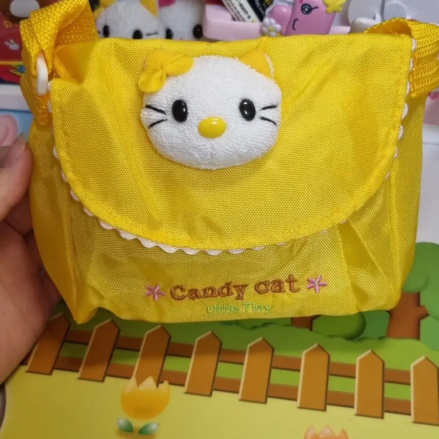 [SOLD OUT] 고전 바른손 캔디캣 인형 가방 고전문구