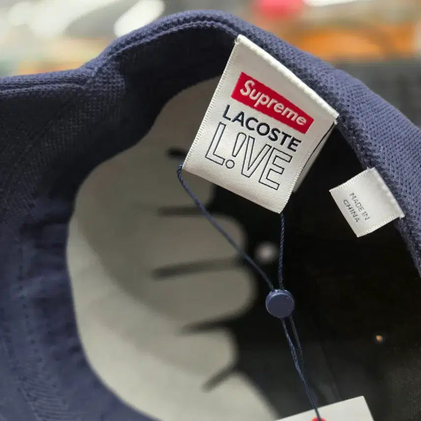 [BUNJANG] Supreme Lacoste Cap - New / 슈프림 라코스테 캡모자 새제품