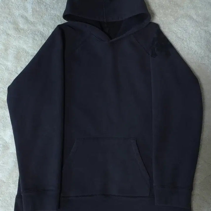 [BUNJANG] Chrome Hearts Leather Patch Paper Jam Hoodie Black / [XXL] 크롬하츠 레더패치 페이퍼잼 후드 블랙
