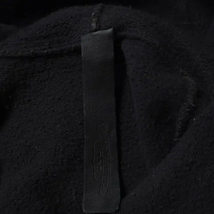 [BUNJANG] Chrome Hearts Leather Patch Paper Jam Hoodie Black / [XXL] 크롬하츠 레더패치 페이퍼잼 후드 블랙