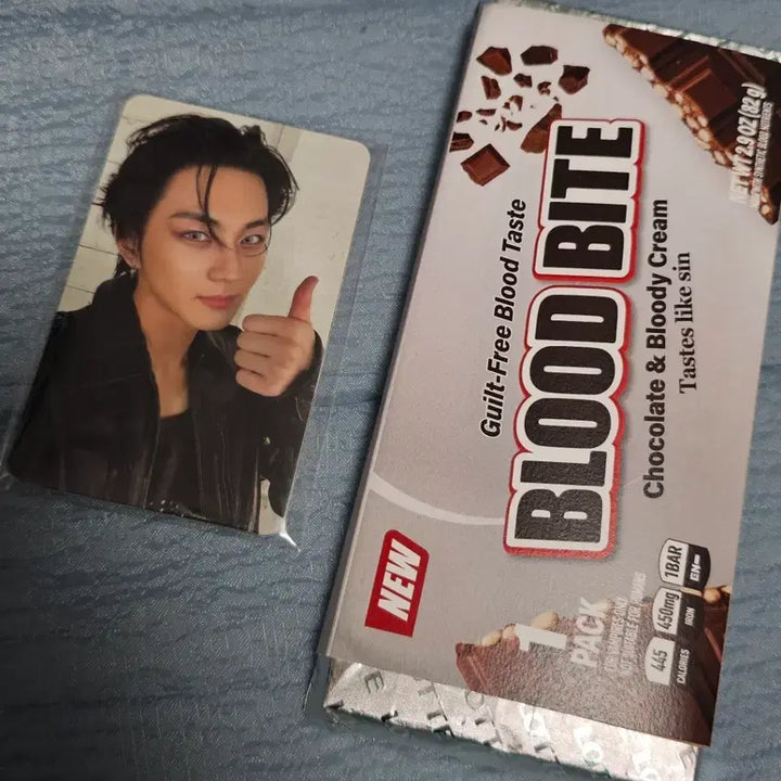 [BUNJANG] ENHYPEN Blood Donation Photocard Set + Chocolate Sealed / 엔하이픈 헌혈 포카 세트 + 초콜릿 미개봉
