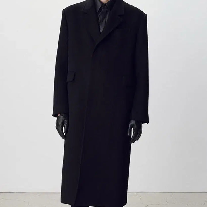 [SOLD OUT] [M] 토니웩 24fw 울 캐시미어 테일러드 싱글 롱코트