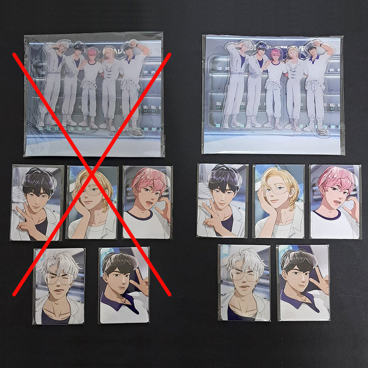 [BUNJANG] PLAVE Mediheal Acrylic Stand (Sealed) / 플레이브 메디힐 포카 아크릴스탠드 (미개봉)