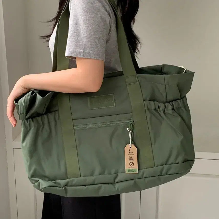 [BUNJANG] JanSport Everyday Tote Bag (Large, Cargo Khaki) / 잔스포츠 에브리데이 토트백 라지 카고카키