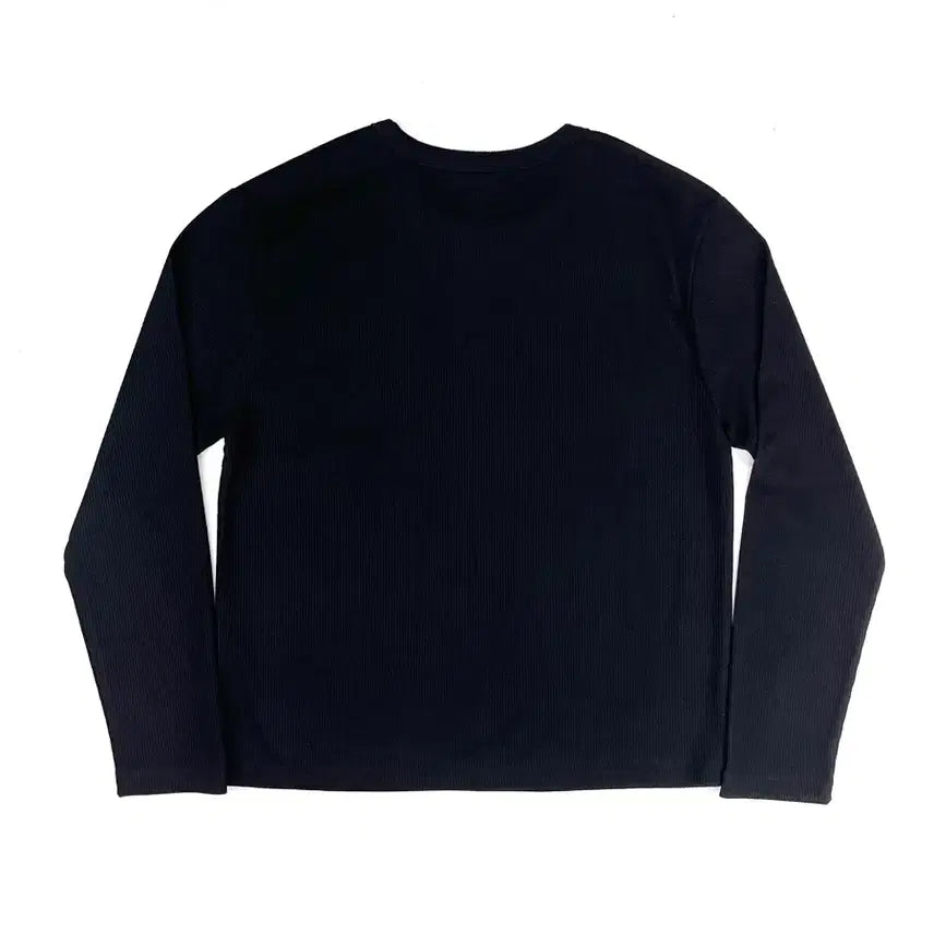 [BUNJANG] Hyoji Ribbed Round Crop T-shirt / 효지 25 FW 리브드 골지 라운드 크롭 티셔츠