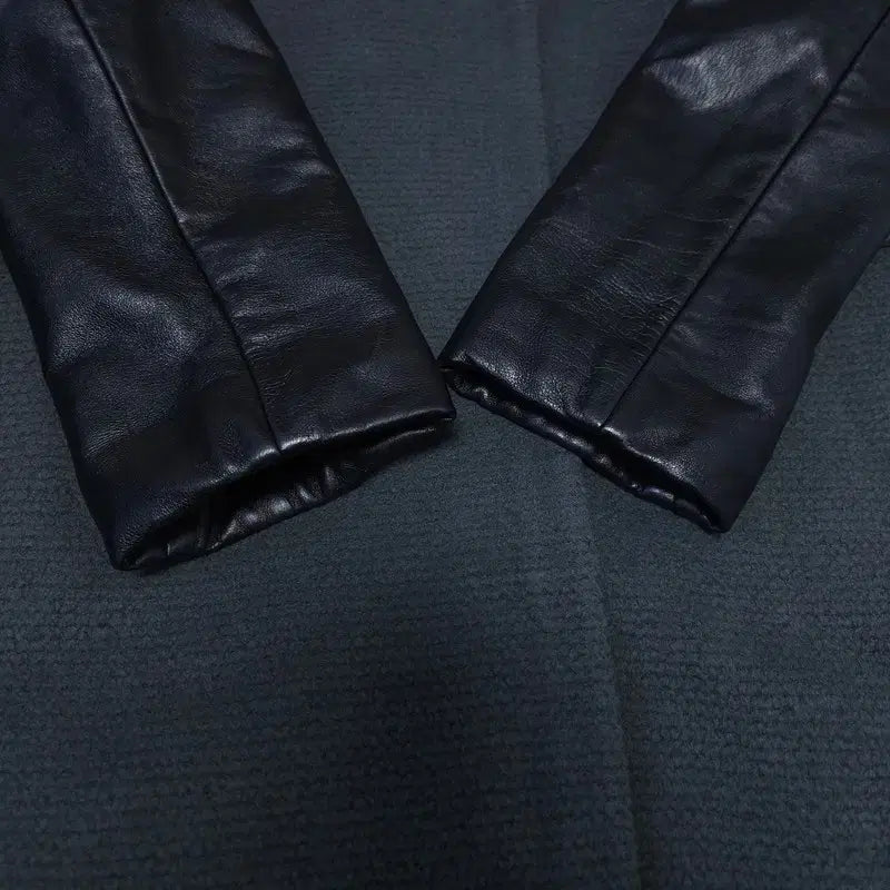 [BUNJANG] Maje Leather Coat Jacket / [2] 마쥬 양가죽 코트 자켓