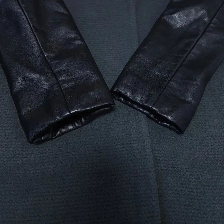 [BUNJANG] Maje Leather Coat Jacket / [2] 마쥬 양가죽 코트 자켓