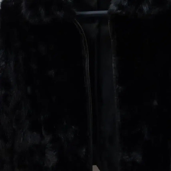 [BUNJANG] Black Mink Jacket / 최고급 올블랙 밍크자켓