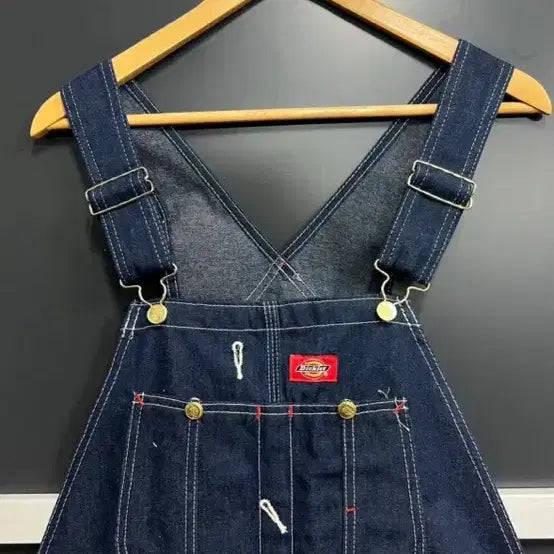 [BUNJANG] The Boyz Indigo Bib Overall / 디키즈 인디고 생지 빕 오버롤 멜빵