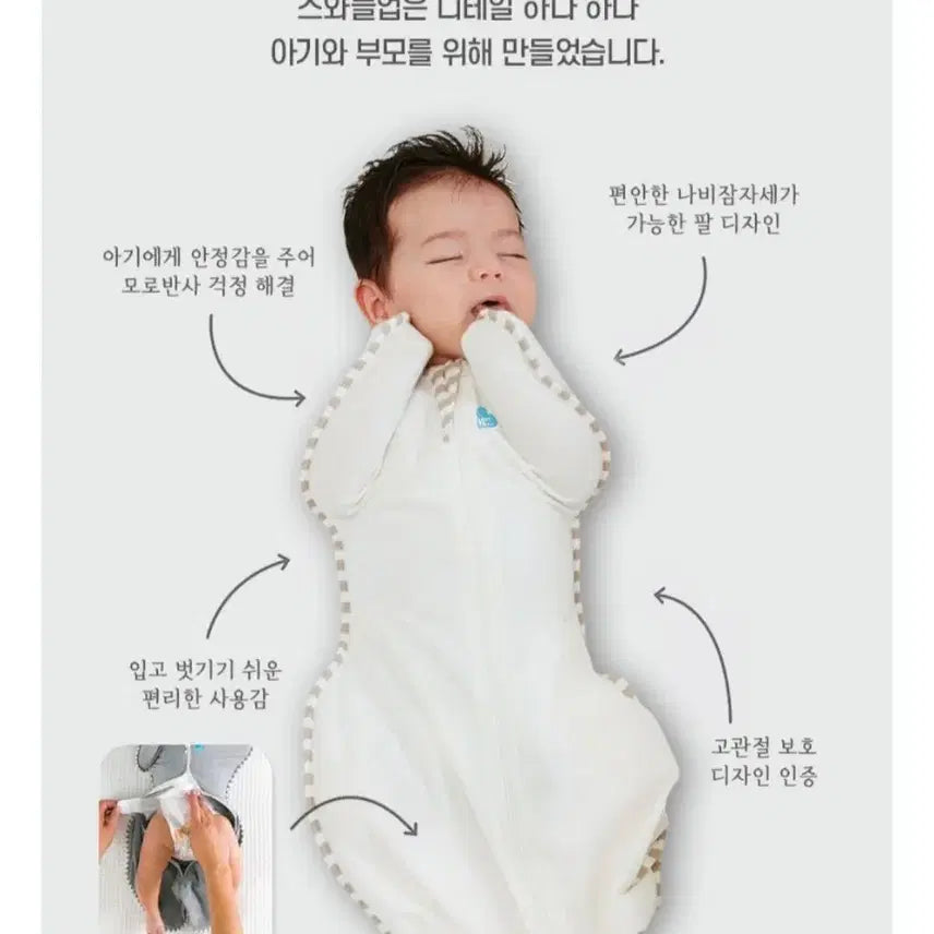[BUNJANG] Swaddle Up S Size / 새것 박스X) 정품 스와들업 S사이즈