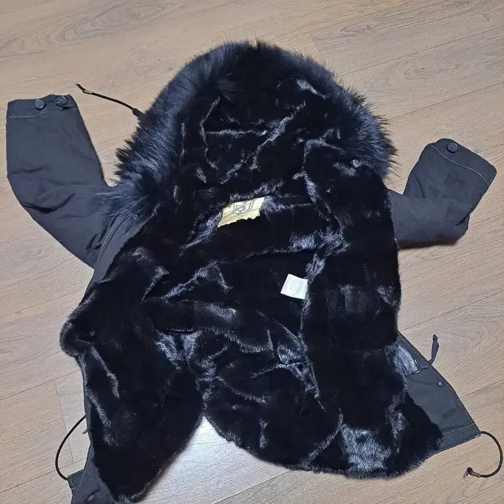 [BUNJANG] AS65 Mink Fur Parka Jacket / 정가1200 AS65 밍크 모피 야상 파카 자켓