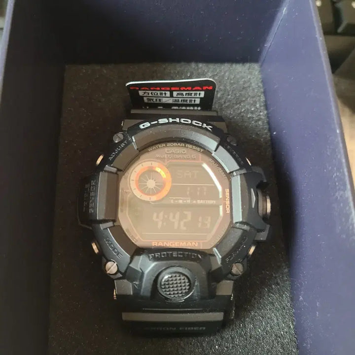 [BUNJANG] G-Shock Rangeman Watch / 지샥 gw-9400bj-1jf 레인지맨 (구냥이)