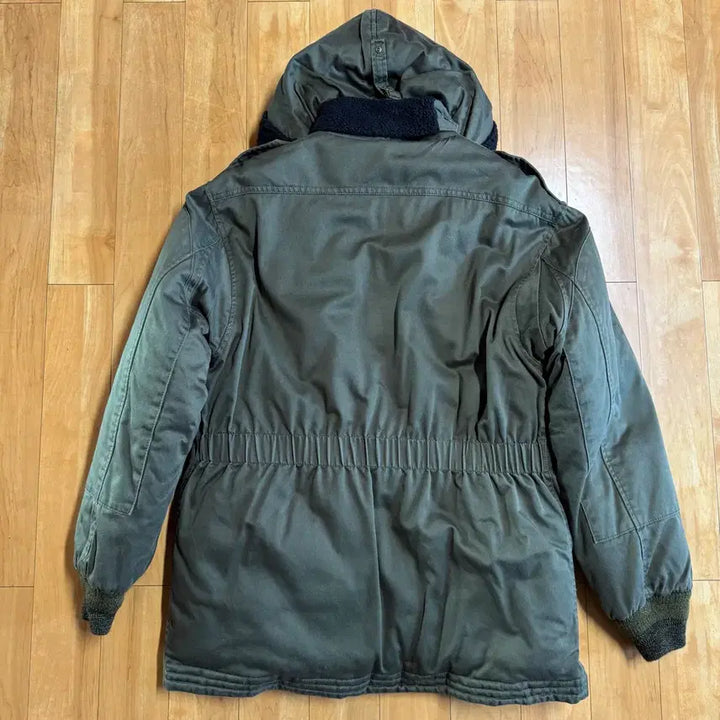 [BUNJANG] DIAPVINE B9 Parka Jacket - Khaki/Black L / 디아프바인 B9 파카 자켓 카키/블랙 L
