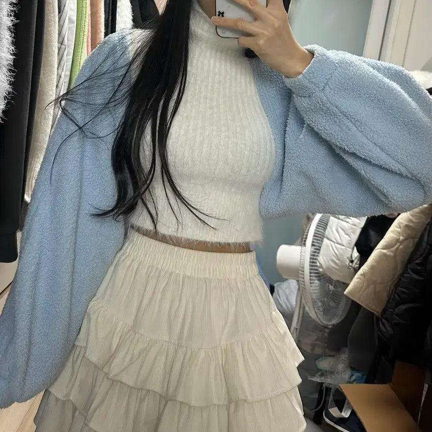 [BUNJANG] Poggiri Bolero / 뽀글이 볼레로