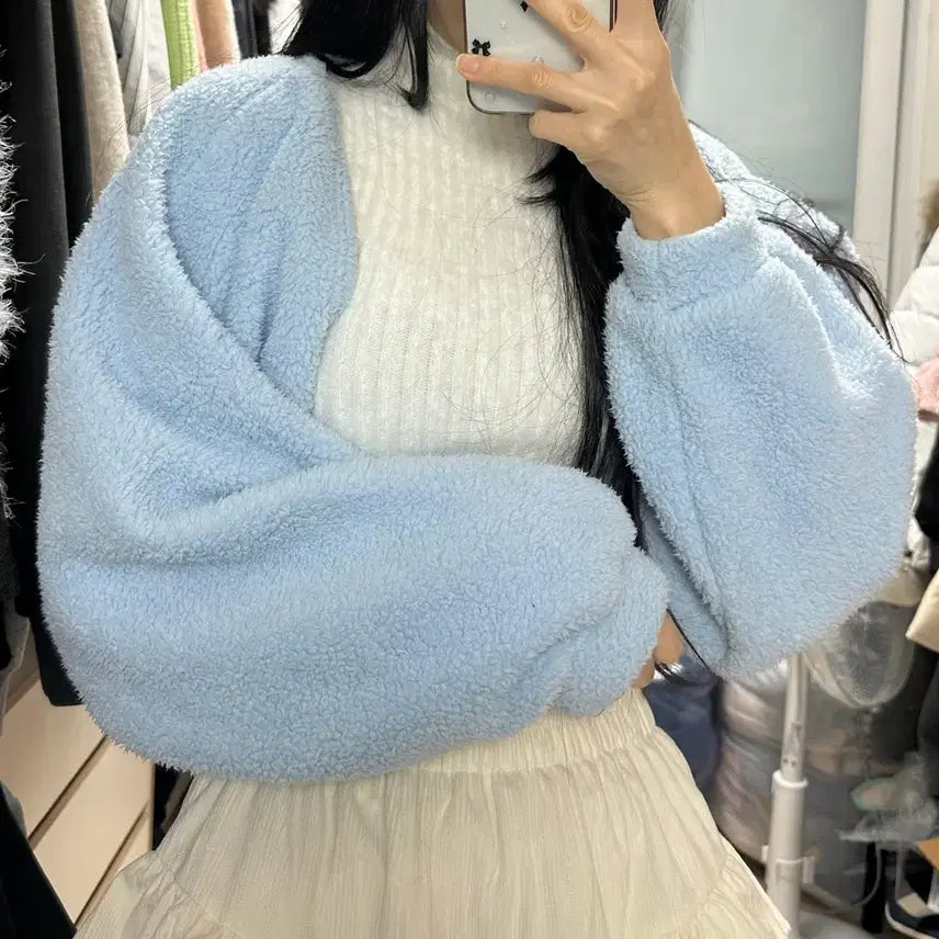 [BUNJANG] Poggiri Bolero / 뽀글이 볼레로