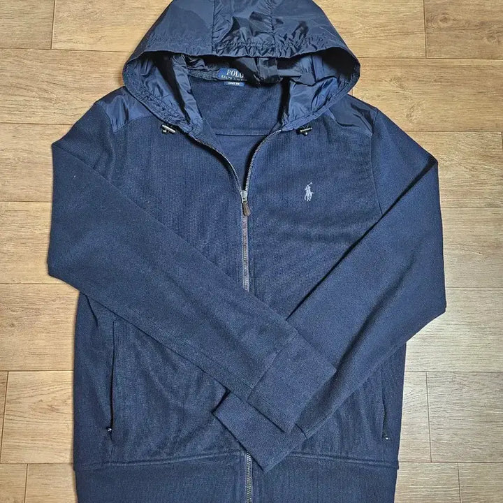 [BUNJANG] Polo Ralph Lauren Navy Hoodie / 폴로 랄프로렌 네이비 후드집업