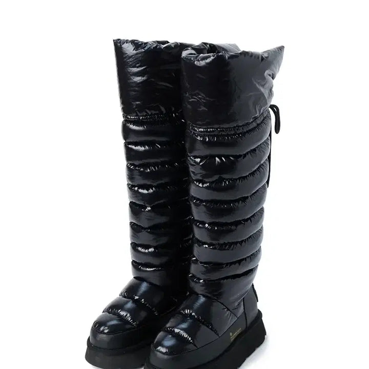 [BUNJANG] Mardi Mercredi Padding Long Boots / 새제품_ 마르디메크르디 패딩부츠 240