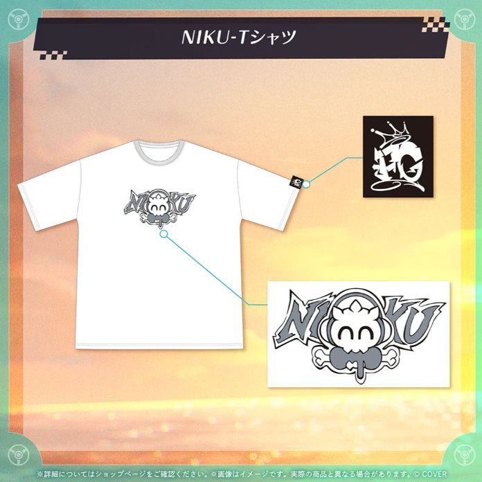 [BUNJANG] Hololive Chihaya Niku T-shirt / [미개봉] 홀로라이브 치하야 니쿠 티셔츠 판매합니다.