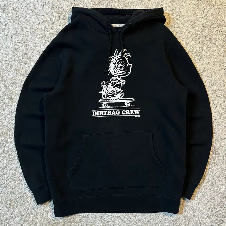 [BUNJANG] HUF Pigpen Peanuts Hoodie Black (Size L) / [L] 허프 HUF X PIGPEN 피너츠 후드티 블랙