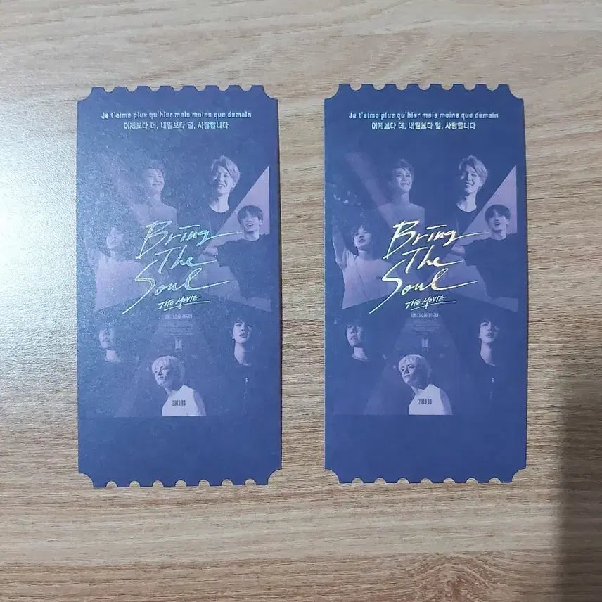 [BUNJANG] BTS Bring The Soul Original Ticket Bundle / BTS 브링더소울 오리지널 티켓 2개