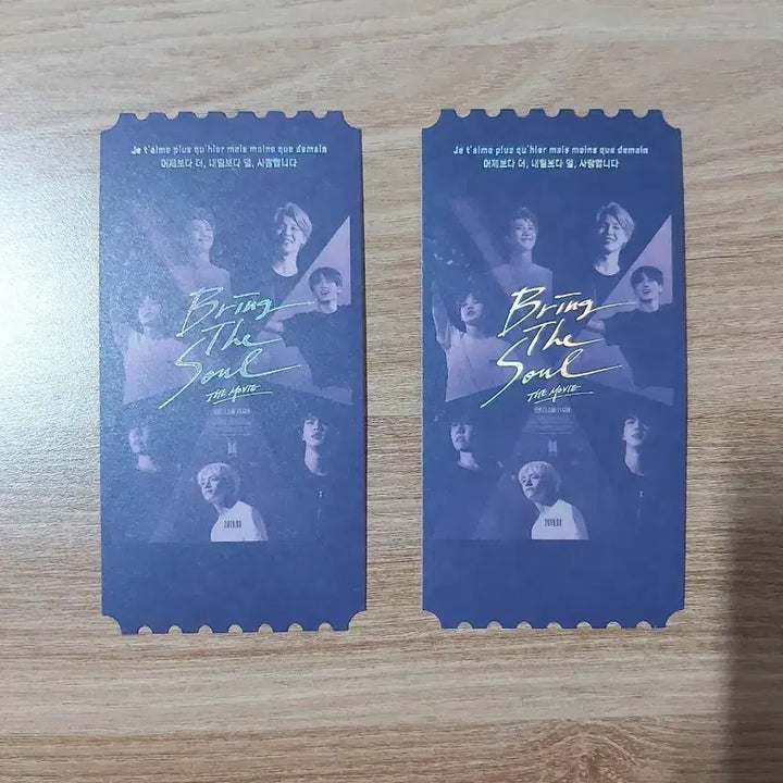 [BUNJANG] BTS Bring The Soul Original Ticket Bundle / BTS 브링더소울 오리지널 티켓 2개